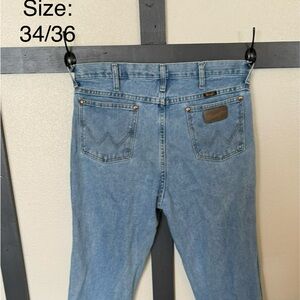 Wrangler denim 34/36